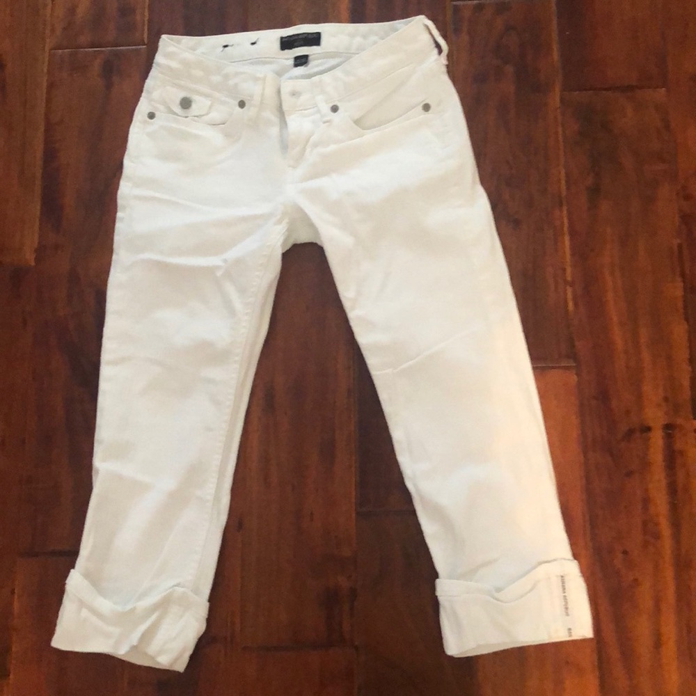 Banana Republic white jeans